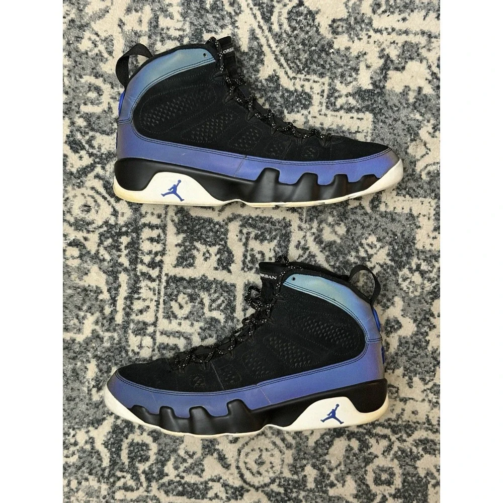 Nike Air Jordan 9 Retro Racer Blue Size 10.5 CT8019-024 Men's Black Blue